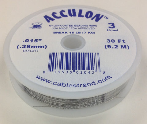 3 Strand Acculon Beading Wire