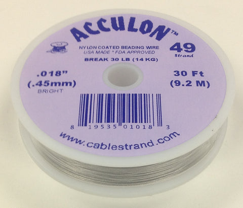 49 Strand Acculon Beading Wire